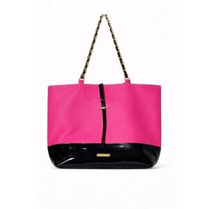 NWOT Juicy Couture Large Pink Tote Bag Maximalist Y2K Purse Handbag 90s